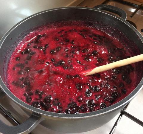 confiture myrtille