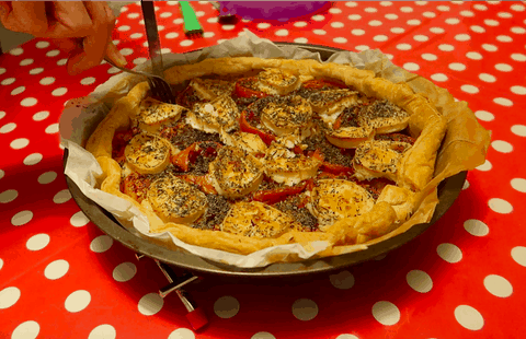 tarte tomate chèvre familyross